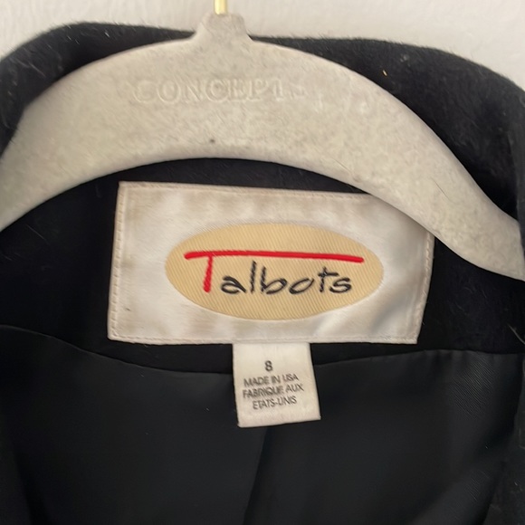 Beautiful Talbots wool pea coat size 8 - Picture 4 of 6
